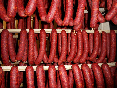 smoked sausage links