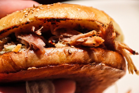 pulled pork sandwich